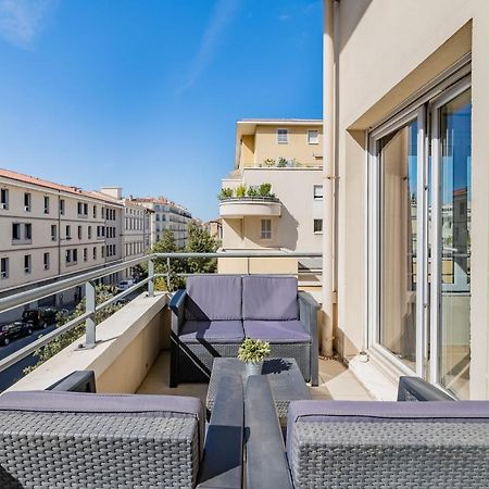 La Joliette; Duplex 2 Chambres, Parking Inclus+ Terrasse+ Ascenseur Marseilles Exterior foto