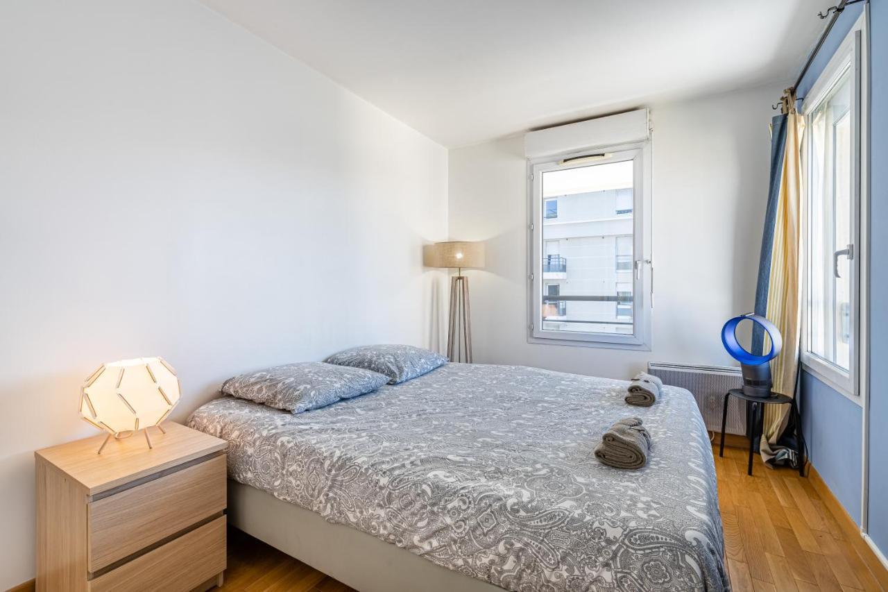 La Joliette; Duplex 2 Chambres, Parking Inclus+ Terrasse+ Ascenseur Marseilles Exterior foto